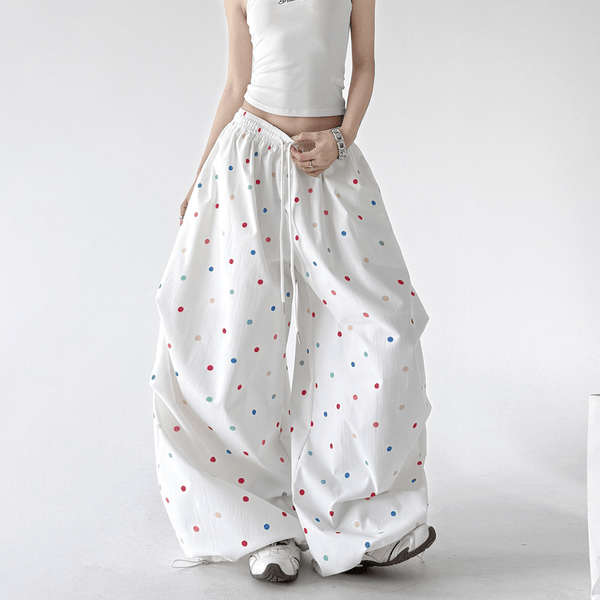 Dopamine Polka Dot Wide - Leg Pants - CT6699 - COPPING THREADS - CT Select