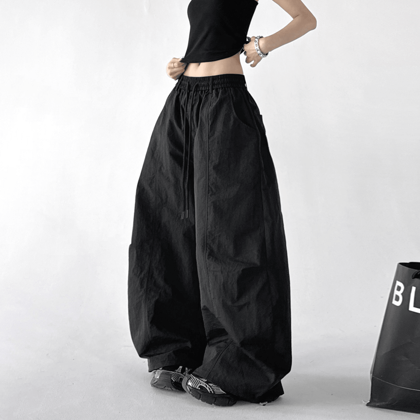 Dopamine Wide - Leg Parachute Pants - CT785 - COPPING THREADS - CT Select