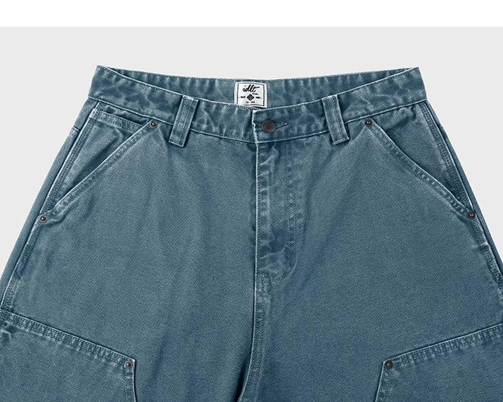 Double-Knee Carpenter Pants - COPPING THREADS - IDLT