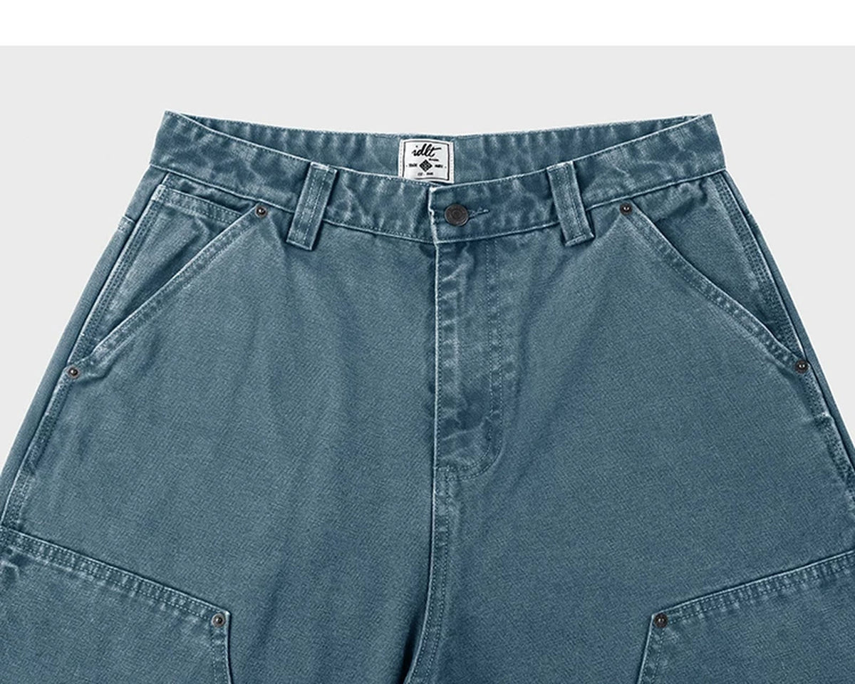 Double-Knee Carpenter Pants - COPPING THREADS - IDLT