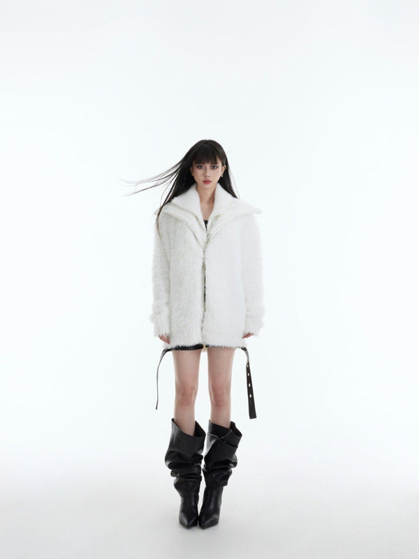 Double - Layered Two - Piece Cardigan - COPPING THREADS - CT Select