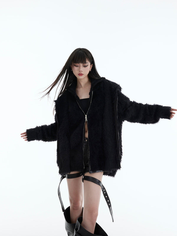 Double - Layered Two - Piece Cardigan - COPPING THREADS - CT Select