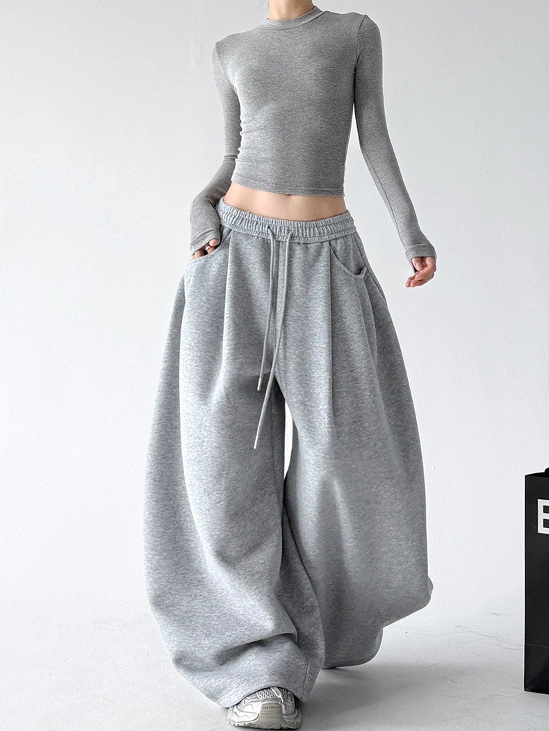 Double-Pleat Balloon Sweatpants - CT66218 - COPPING THREADS - CT ORIGINALS