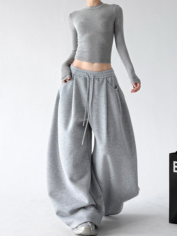 Double-Pleat Balloon Sweatpants - CT66218 - COPPING THREADS - CT ORIGINALS