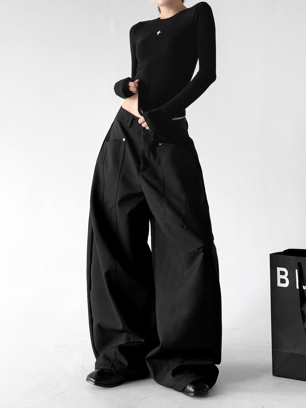 Double-Pleat Tailored Pants - CT193 - COPPING THREADS - CT ORIGINALS