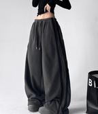 Double Stripe Fleece - Lined Wide - Leg Sweatpants - COPPING THREADS - CT Select