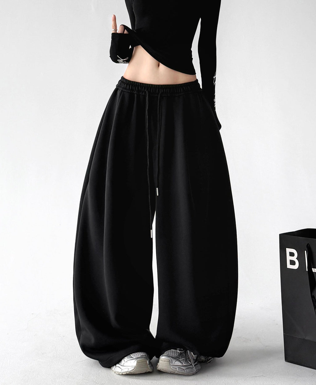 Draped Balloon Sweatpants - CT66216 - COPPING THREADS - CT ORIGINALS