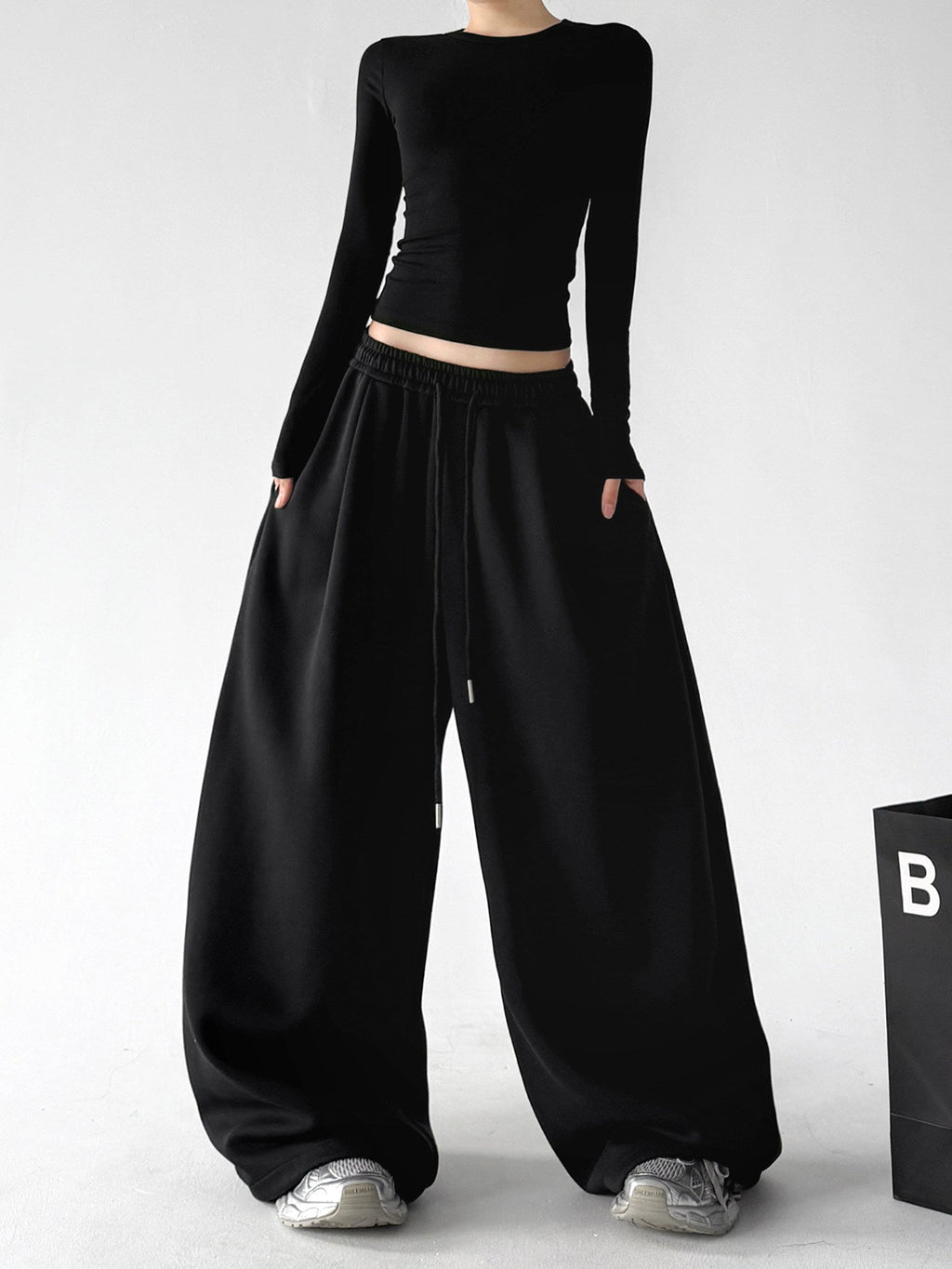 Draped Balloon Sweatpants - CT66216 - COPPING THREADS - CT ORIGINALS
