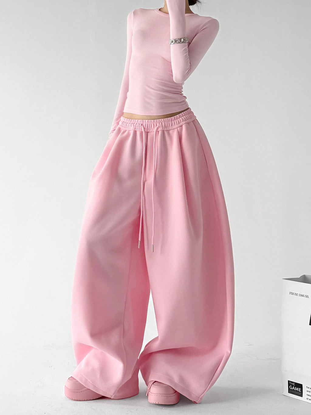 Draped Balloon Sweatpants - CT66216 - COPPING THREADS - CT ORIGINALS