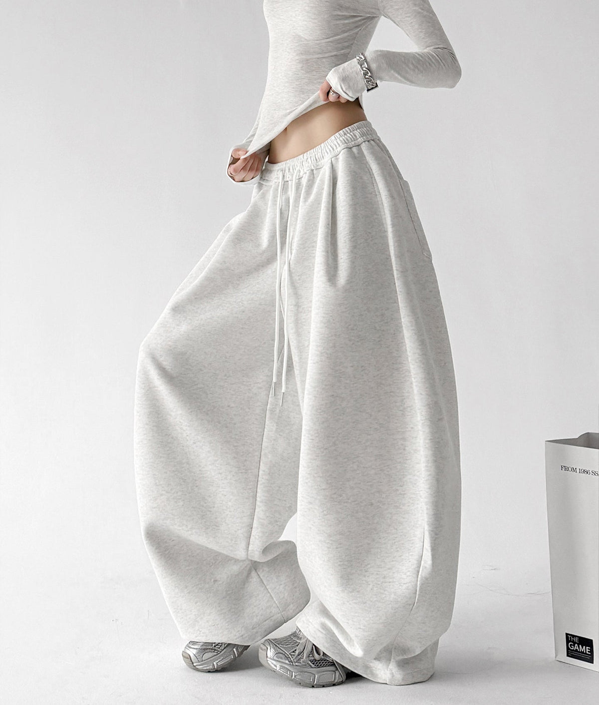 Draped Balloon Sweatpants - CT66216 - COPPING THREADS - CT ORIGINALS