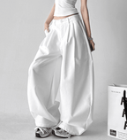 Draped Fit Pleated Wide Leg Trousers - COPPING THREADS - CT Select