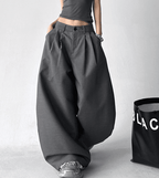 Draped Fit Pleated Wide Leg Trousers - COPPING THREADS - CT Select