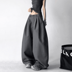 Draped Fit Pleated Wide Leg Trousers - COPPING THREADS - CT Select