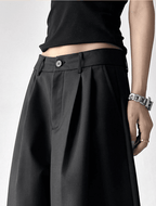 Draped Fit Pleated Wide Leg Trousers - COPPING THREADS - CT Select