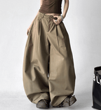 Draped Fit Pleated Wide Leg Trousers - COPPING THREADS - CT Select