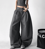 Draped Fit Pleated Wide Leg Trousers - COPPING THREADS - CT Select