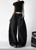 Draped Fit Pleated Wide Leg Trousers - COPPING THREADS - CT Select
