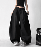 Draped Fit Pleated Wide Leg Trousers - COPPING THREADS - CT Select
