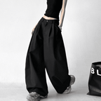 Draped Fit Pleated Wide Leg Trousers - COPPING THREADS - CT Select