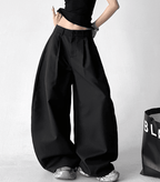 Draped Fit Pleated Wide Leg Trousers - COPPING THREADS - CT Select