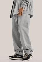 Draped Straight - Leg Sweatpants - COPPING THREADS - CT Basics