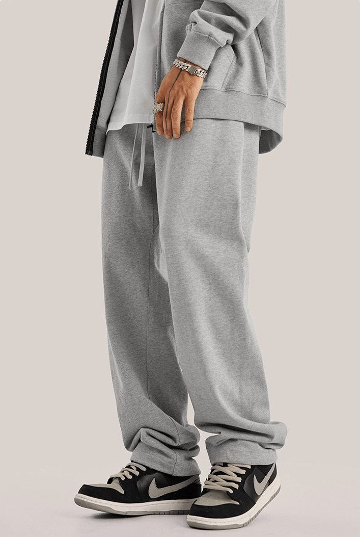 Draped Straight - Leg Sweatpants - COPPING THREADS - CT Basics