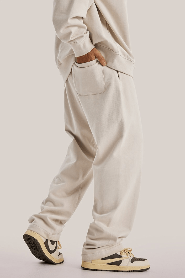 Draped Straight - Leg Sweatpants - COPPING THREADS - CT Basics