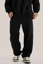 Draped Straight - Leg Sweatpants - COPPING THREADS - CT Basics