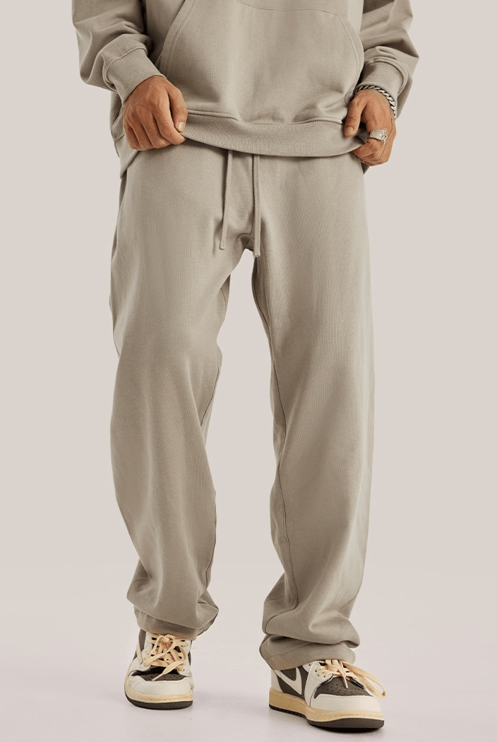 Draped Straight - Leg Sweatpants - COPPING THREADS - CT Basics