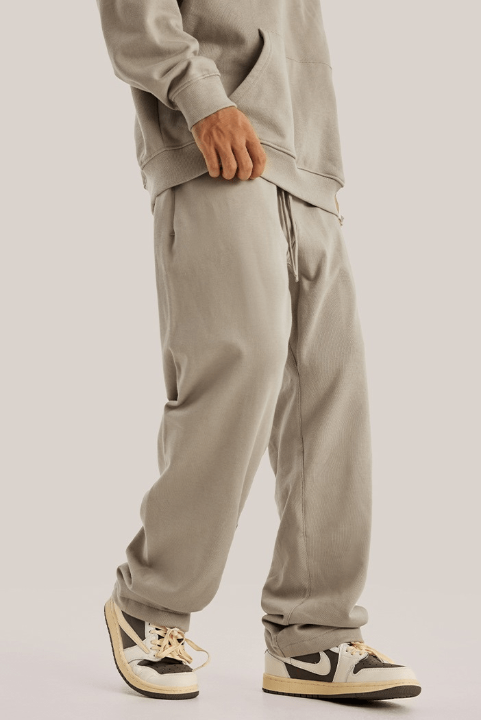 Draped Straight - Leg Sweatpants - COPPING THREADS - CT Basics