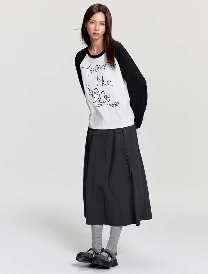 Drawstring A - Line Parachute Skirt - COPPING THREADS - RAPPEYE