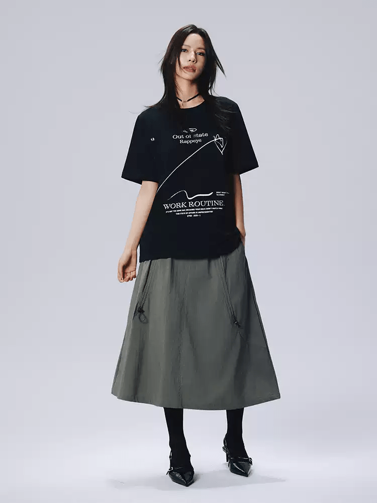 Drawstring A - Line Parachute Skirt - COPPING THREADS - RAPPEYE