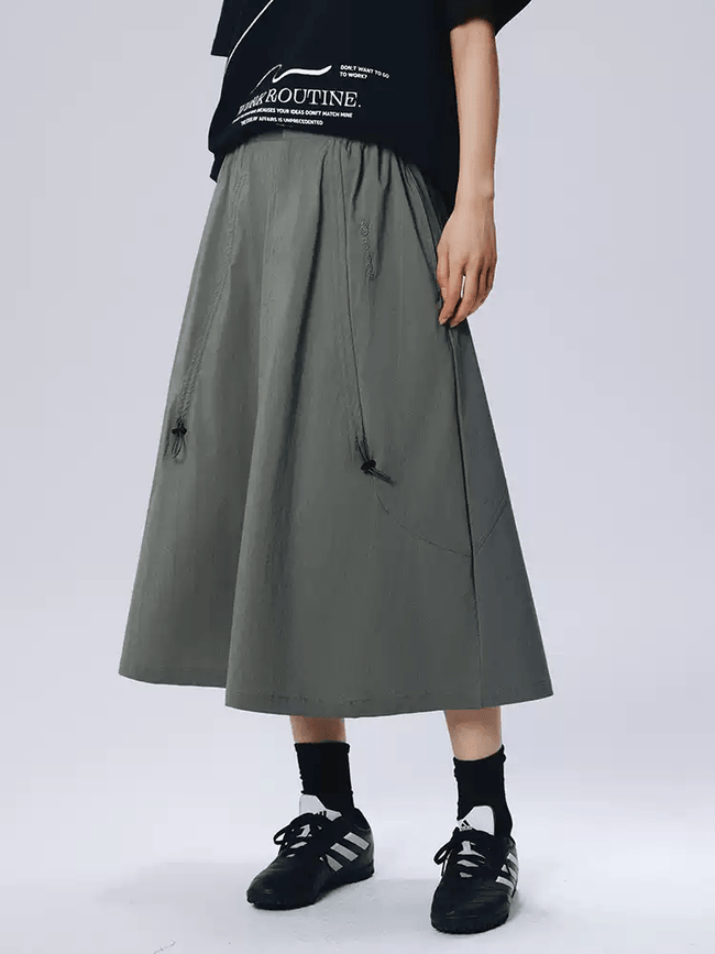 Drawstring A - Line Parachute Skirt - COPPING THREADS - RAPPEYE Hover Image