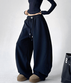 Drawstring Fleece Wide - Leg Sweatpants - COPPING THREADS - CT Select
