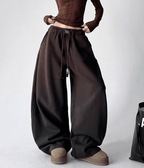 Drawstring Fleece Wide - Leg Sweatpants - COPPING THREADS - CT Select