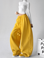 Drawstring Fleece Wide - Leg Sweatpants - COPPING THREADS - CT Select