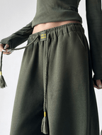 Drawstring Fleece Wide - Leg Sweatpants - COPPING THREADS - CT Select