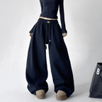 Drawstring Fleece Wide - Leg Sweatpants - COPPING THREADS - CT Select