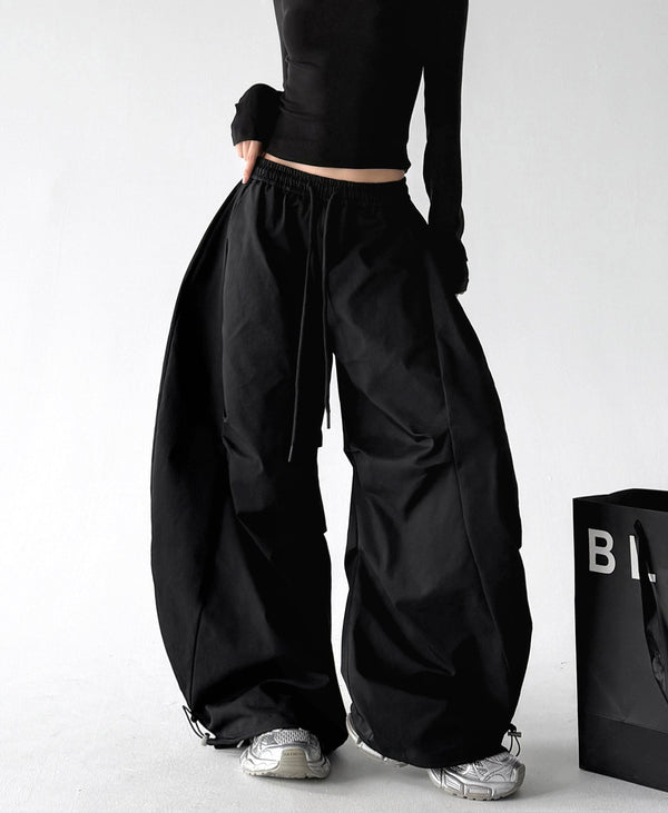 Drawstring Parachute Pants - CT227 - COPPING THREADS - CT ORIGINALS