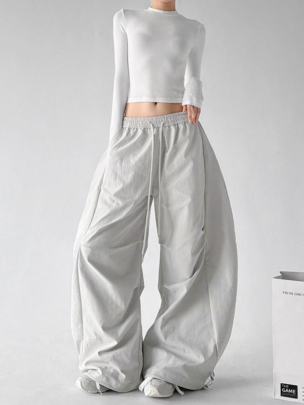 Drawstring Parachute Pants - CT227 - COPPING THREADS - CT ORIGINALS