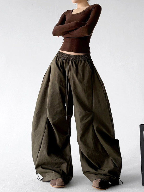 Drawstring Parachute Pants - CT227 - COPPING THREADS - CT ORIGINALS