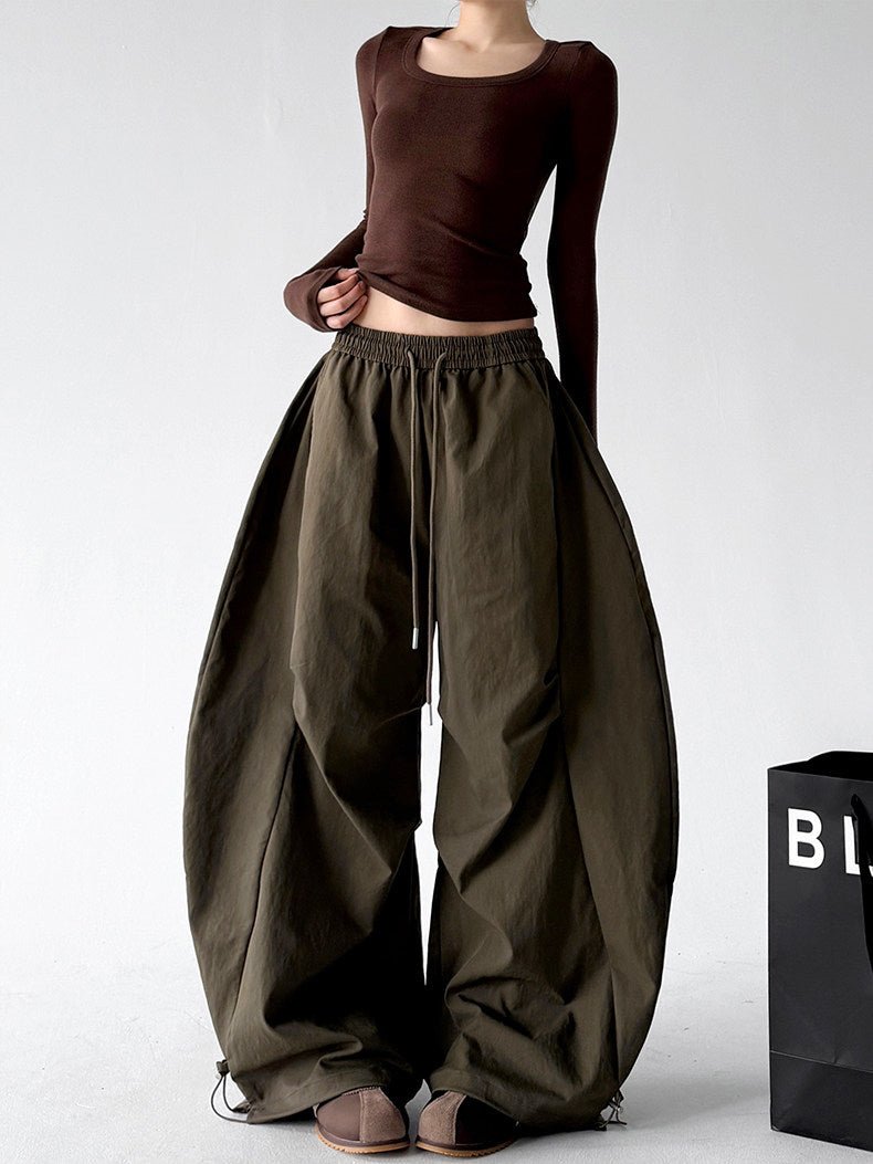 Drawstring Parachute Pants - CT227 - COPPING THREADS - CT ORIGINALS