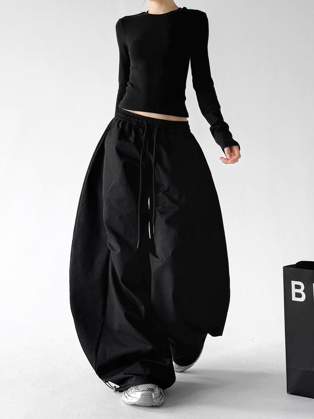 Drawstring Parachute Pants - CT227 - COPPING THREADS - CT ORIGINALS