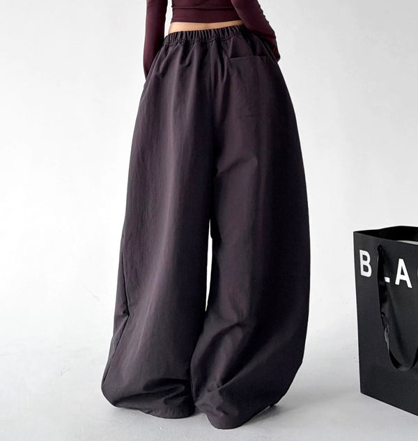 Drawstring Wide-Leg Pants - COPPING THREADS - CT ORIGINALS