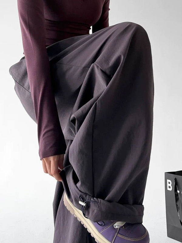 Drawstring Wide-Leg Pants - COPPING THREADS - CT ORIGINALS
