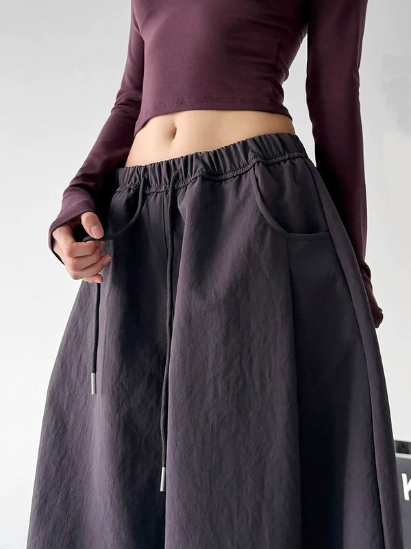 Drawstring Wide-Leg Pants - COPPING THREADS - CT ORIGINALS
