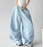 Drawstring Wide - Leg Parachute Pants - CT6681 - COPPING THREADS - CT Select