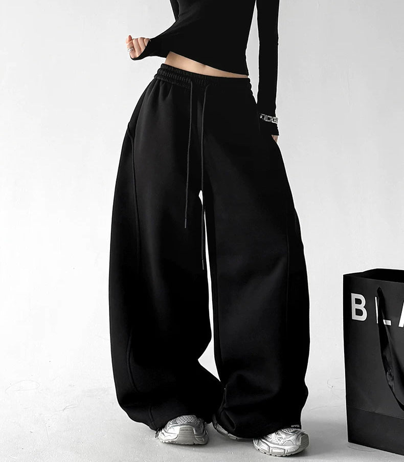 Drawstring Wide-Leg Sweatpants - COPPING THREADS - CT ORIGINALS