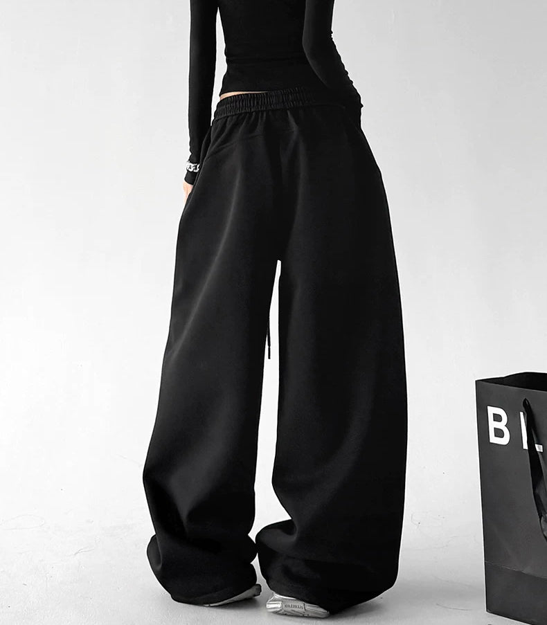 Drawstring Wide-Leg Sweatpants - COPPING THREADS - CT ORIGINALS