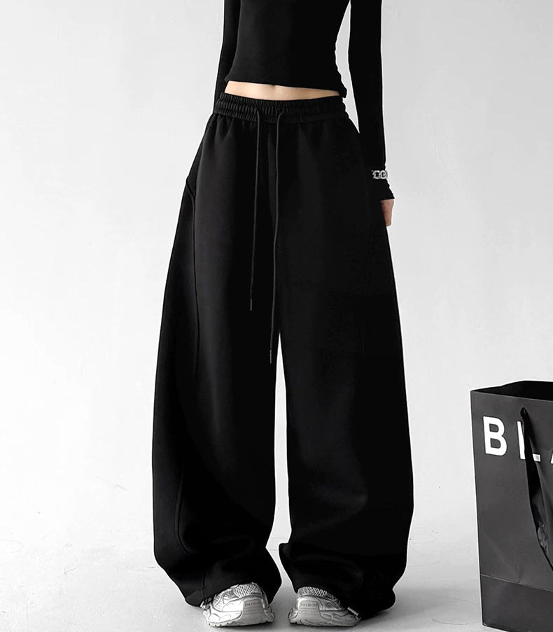 Drawstring Wide-Leg Sweatpants - COPPING THREADS - CT ORIGINALS